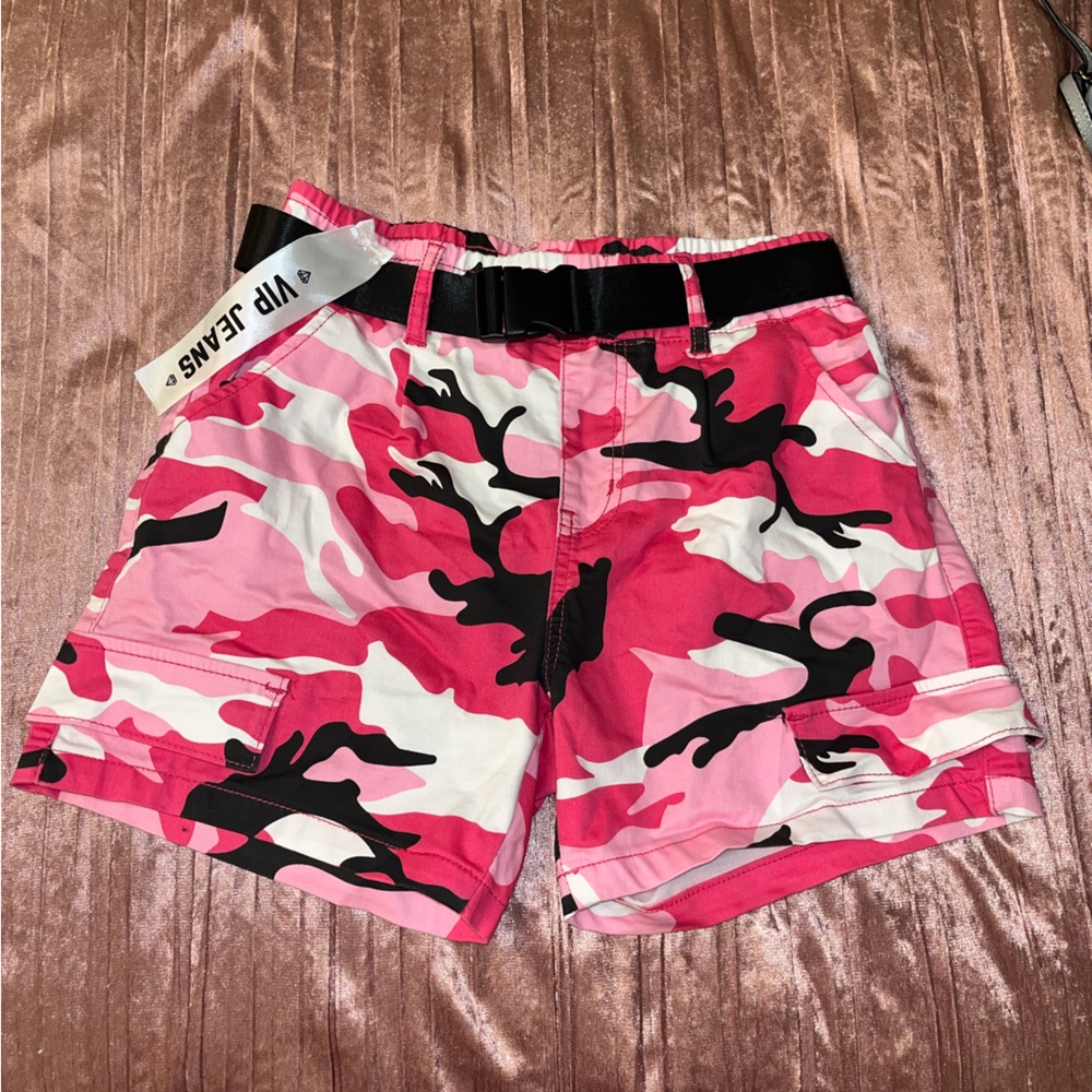 Pink Camo Shorts